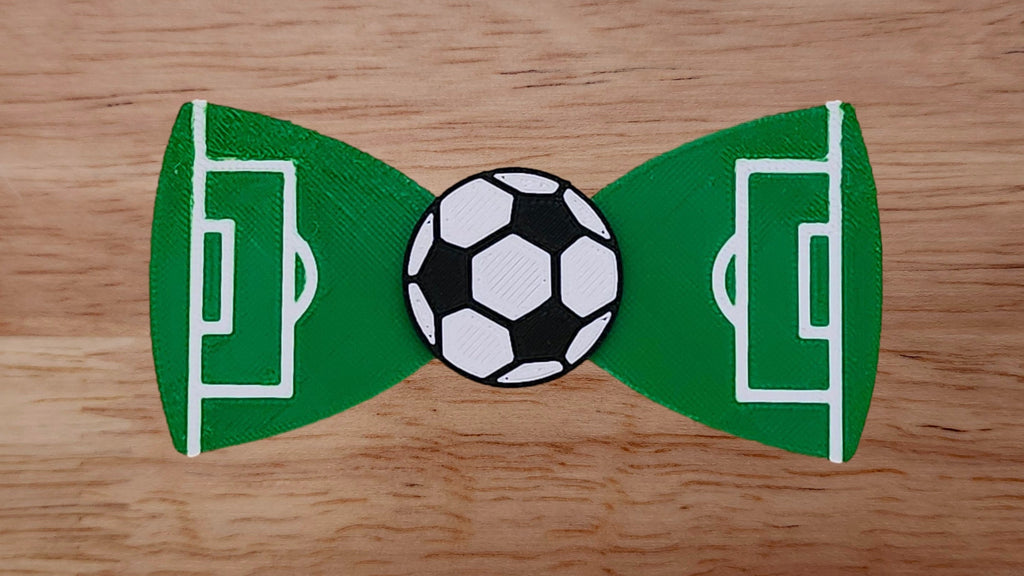 Soccer Ball Base with Soccer/Football Field Back