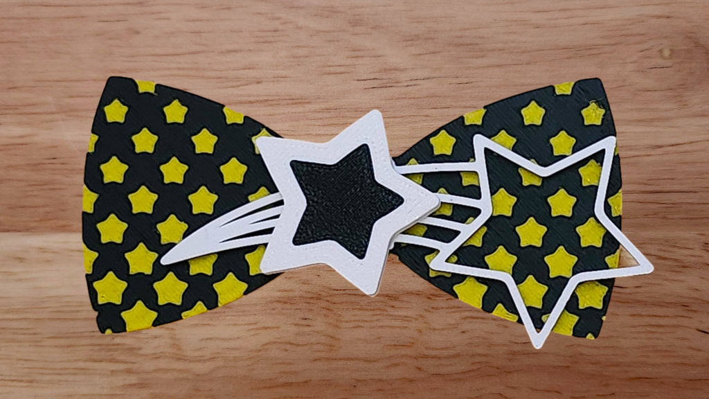 Star Base with Shooting Star Brim and Diminishing Star Back