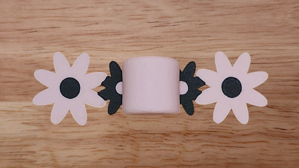 Marshmallow/Cylinder Base with Flower Brim