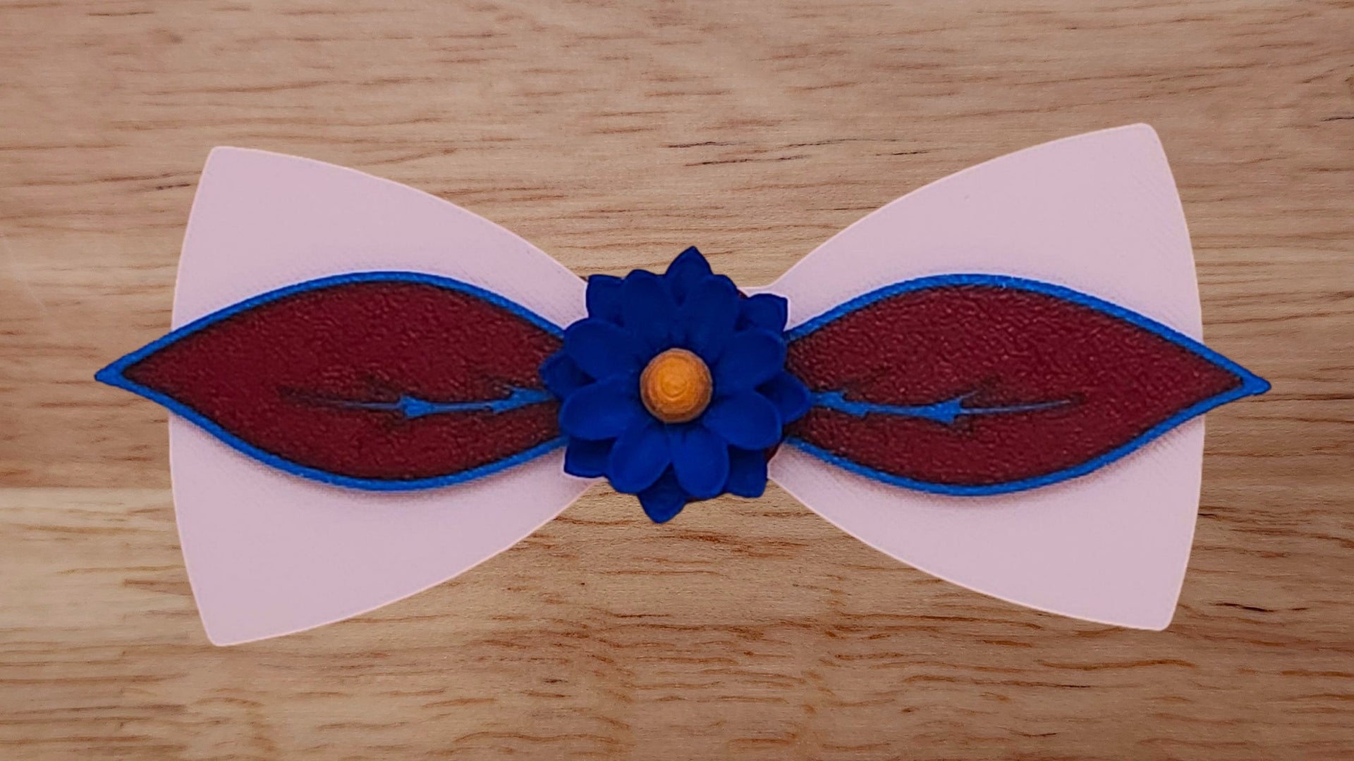 Lotus 3D Base with Two Leaves Brim and Solid Back