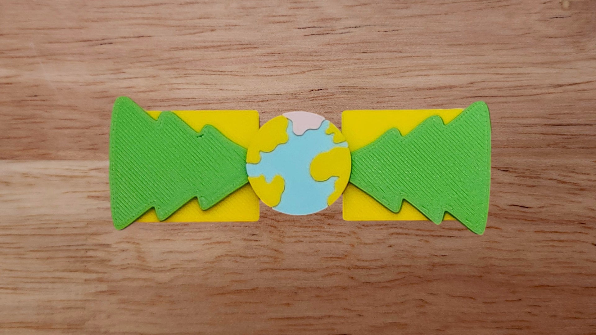 Earth Base with Tree/Christmas Tree Brim and Graham Cracker/Rectangle Brim (Flip Side)