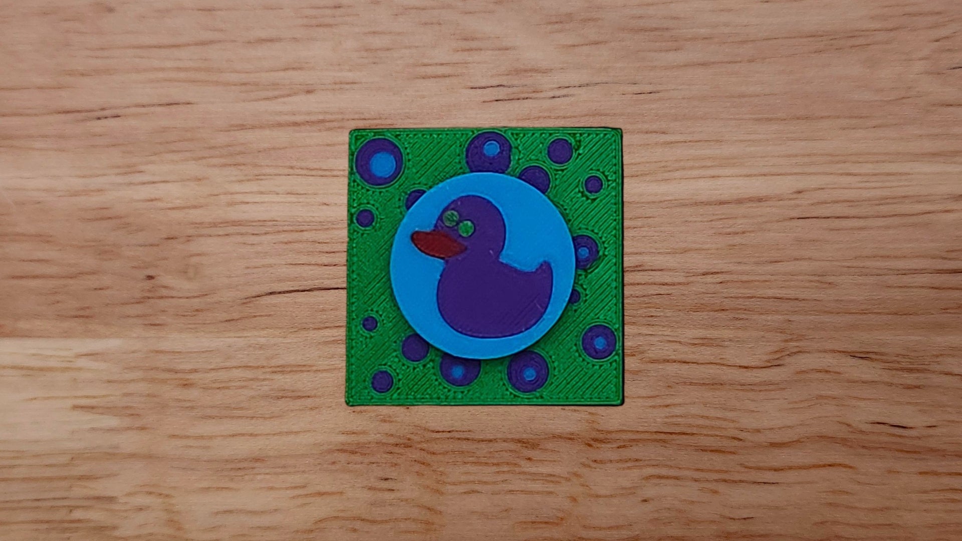 Rubber Duck Base with Bubbles Brim