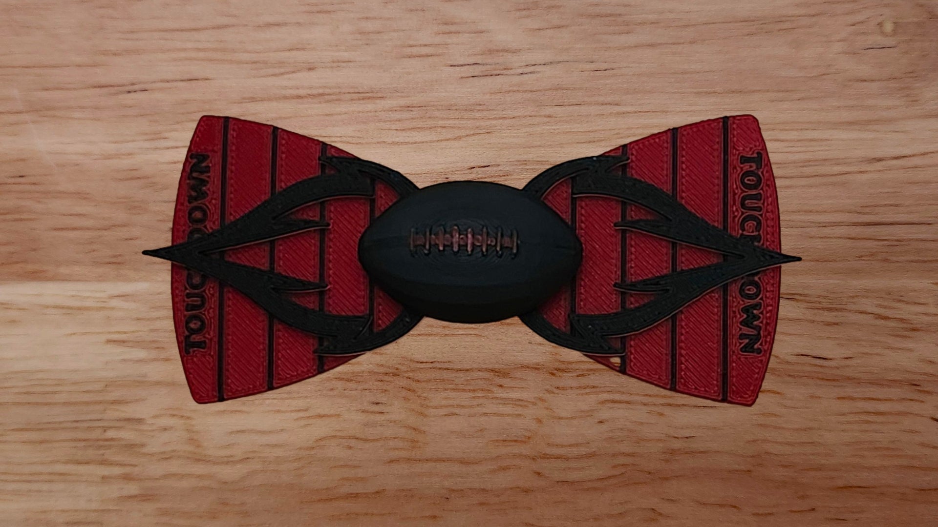 Football Base with Fire Edge Brim and Football Field Back