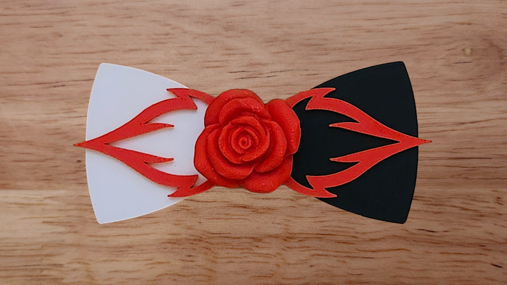 Rose Base with Fire Edge Brim and Half and Half Back