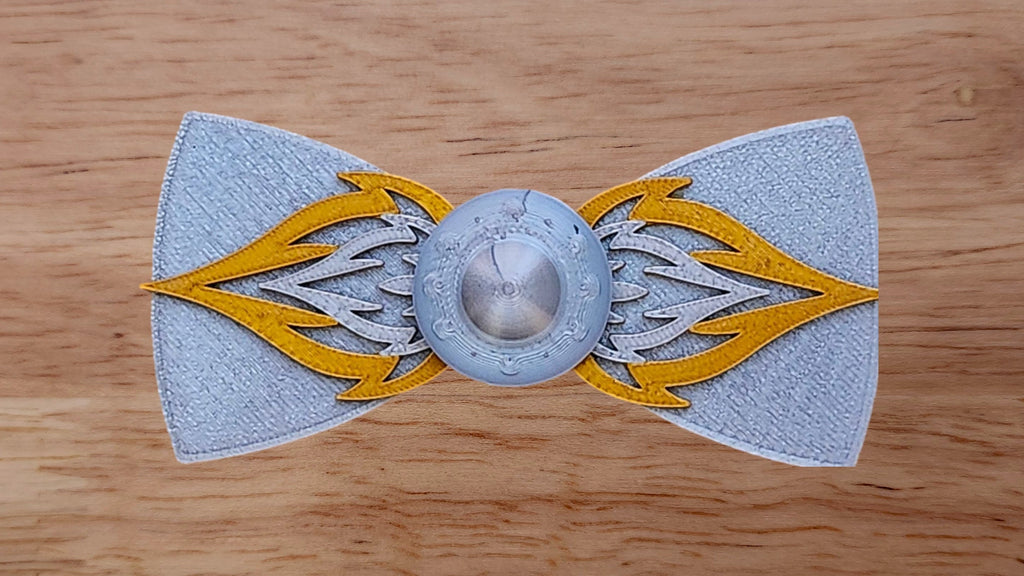 Spaceship/UFO Base with Fire Brim and Solid Back
