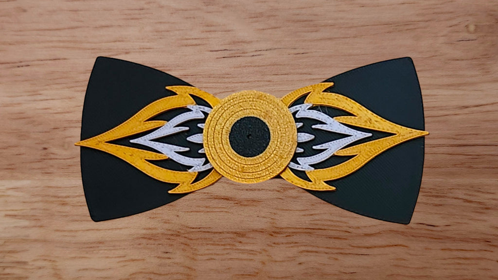 Vinyl Record Base with Fire Brim and Solid Back