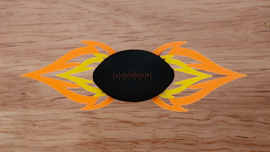 Football Base with Fire Brim