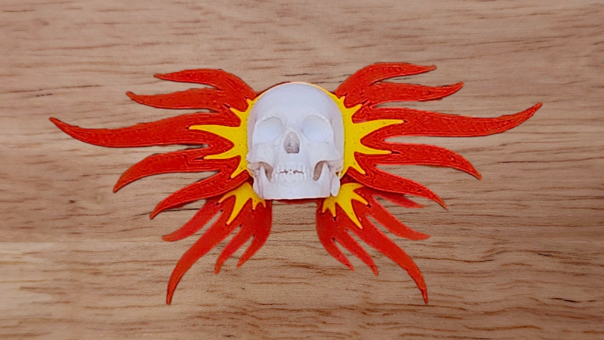 Skull base with Bonfire Brim and Bonfire Bottom Brim
