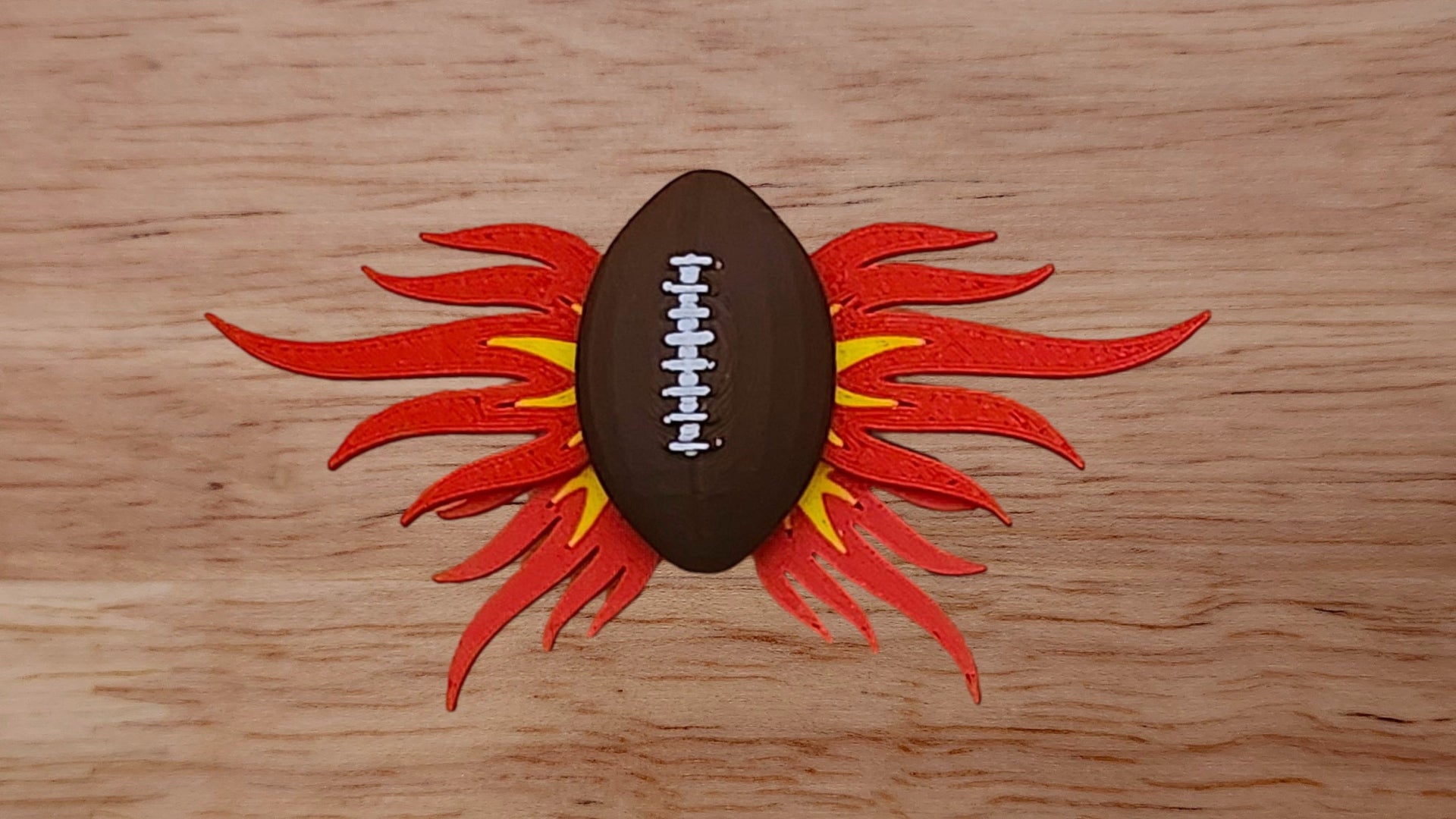 Football Base with Bonfire Brim and Bonfire Bottom Brim
