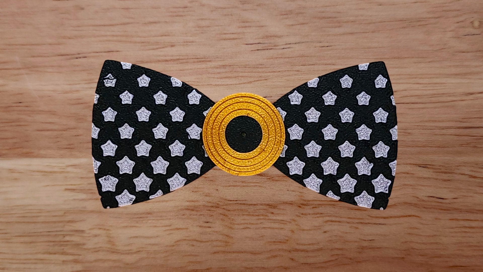 Vinyl Record Base with Diminishing Star Back