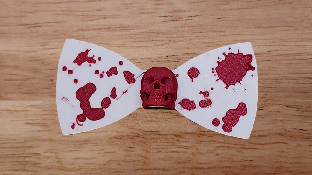 Skull Base with Splatter Back