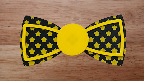 Bespoke It Yourself/Solid Base with Bow Tie Shaped Edge Brim Small and Diminishing Star Back