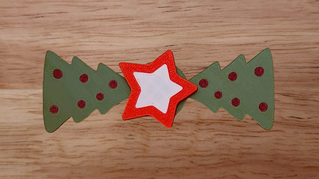 Star Base with Tree/Christmas Tree Brim