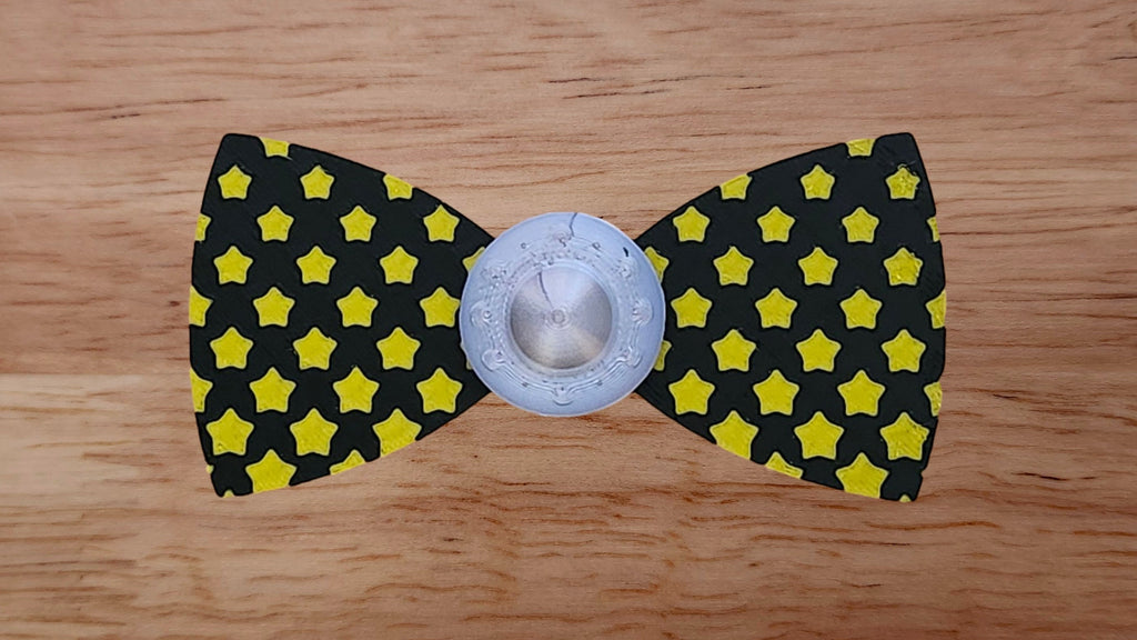 Spaceship UFO Base with Diminishing Star Back