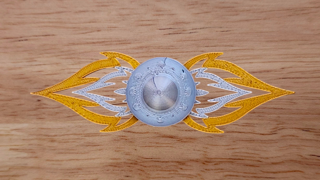 Spaceship UFO Base with Fire Brim