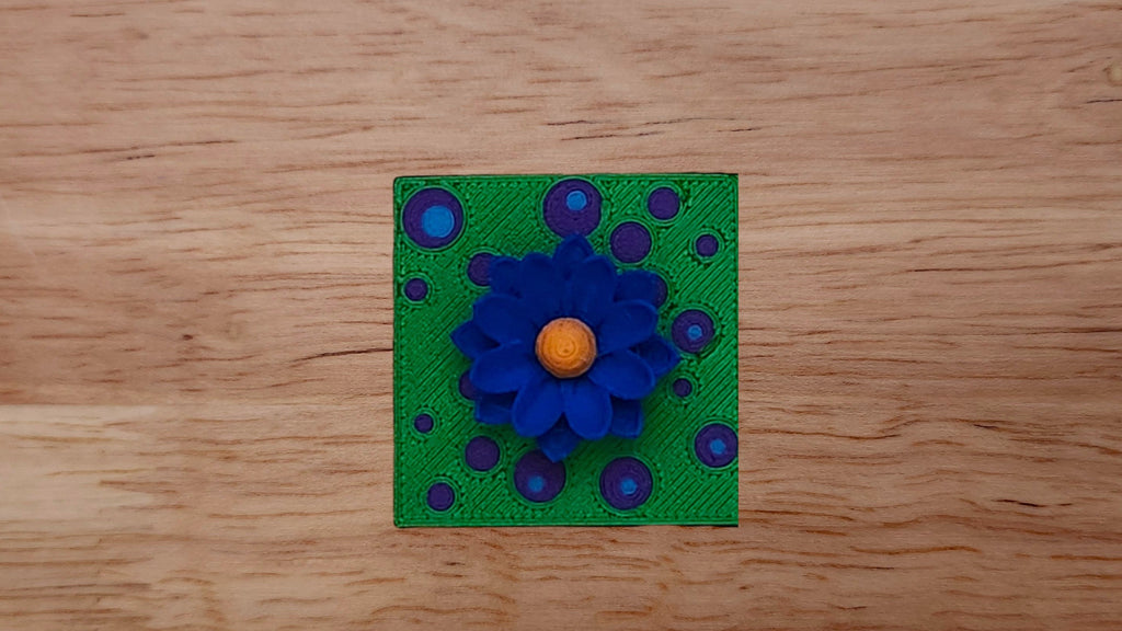 Lotus 3D Base with Bubble Brim