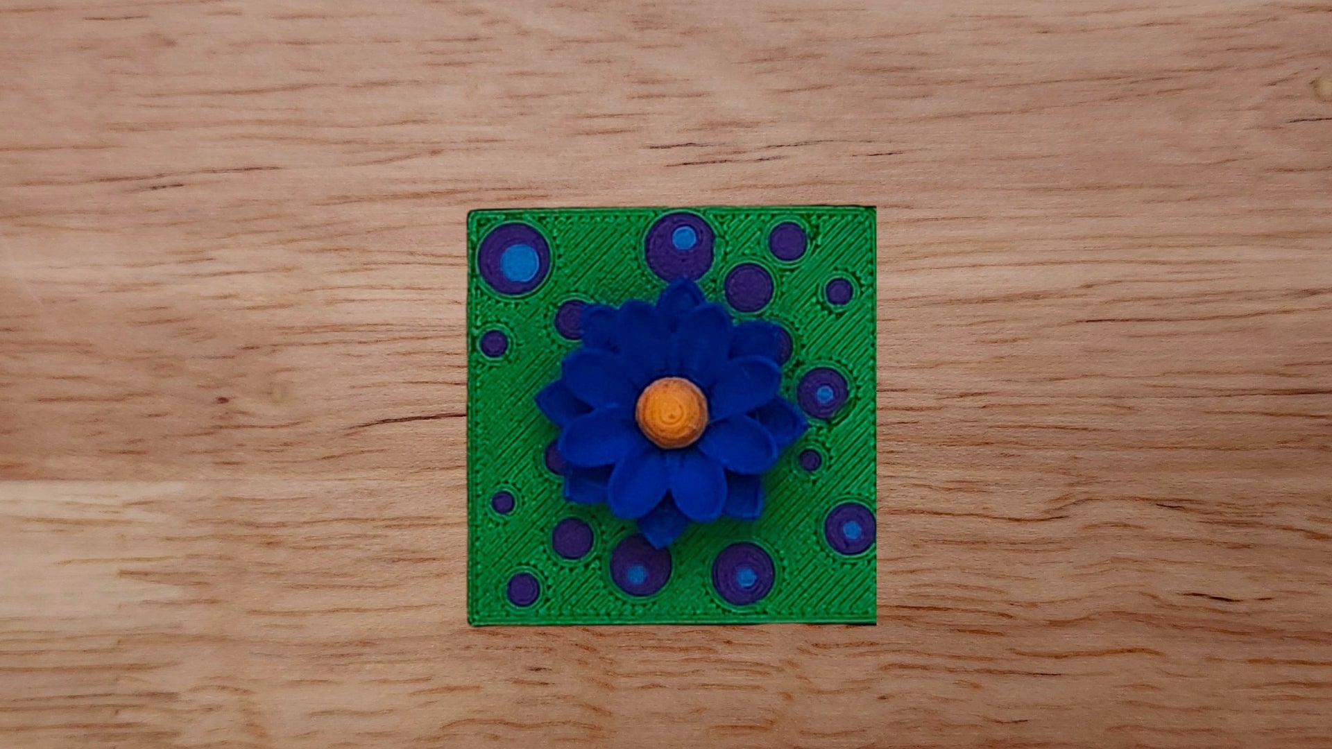 Lotus 3D Base with Bubble Brim