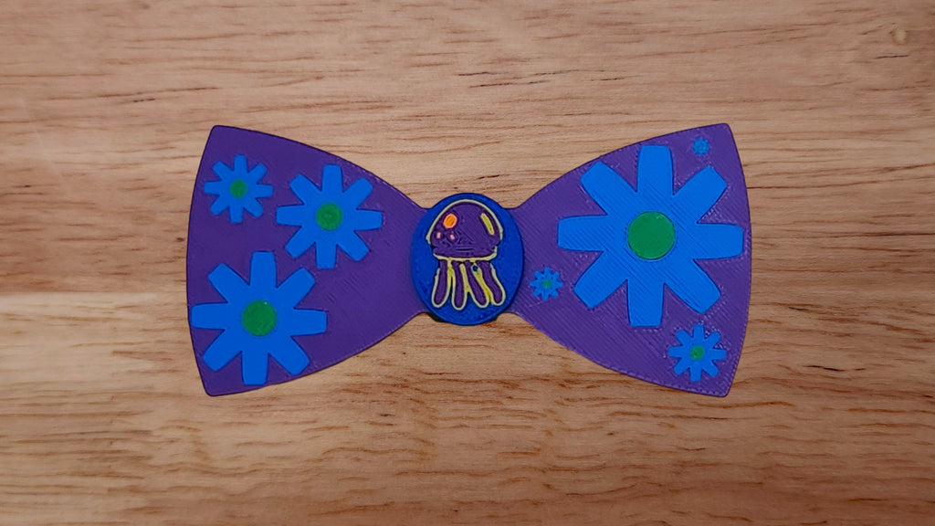 Jellyfish Base with Simple Flower Back