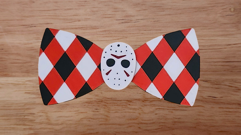 Hockey Goalie Mask Base with Harlequin Back