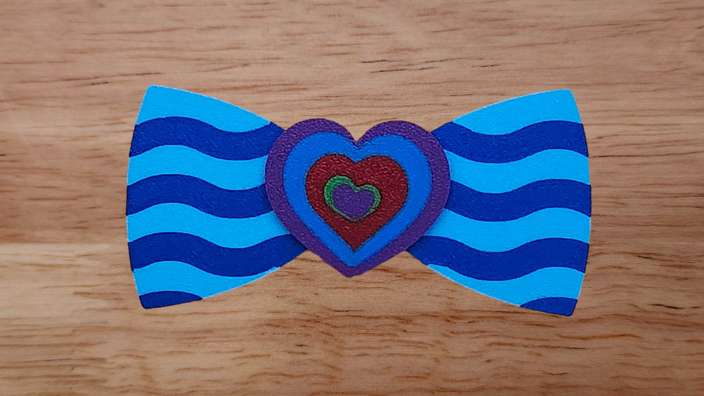 Fancy Heart Base with Wave Back