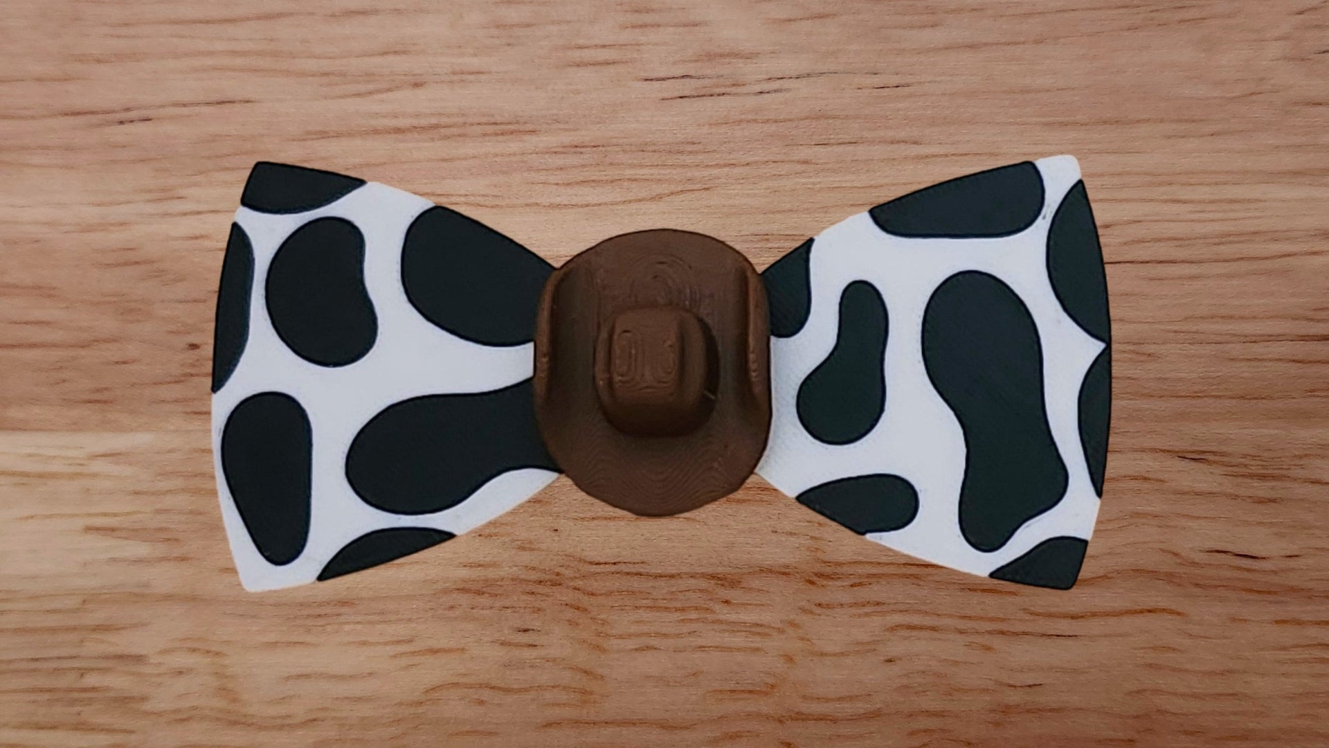 Cowboy Hat Base and Cow Print Back