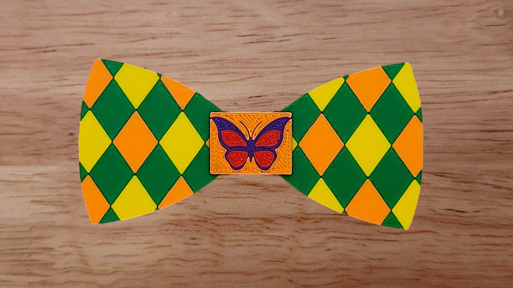 Butterfly Base with Harlequin Back