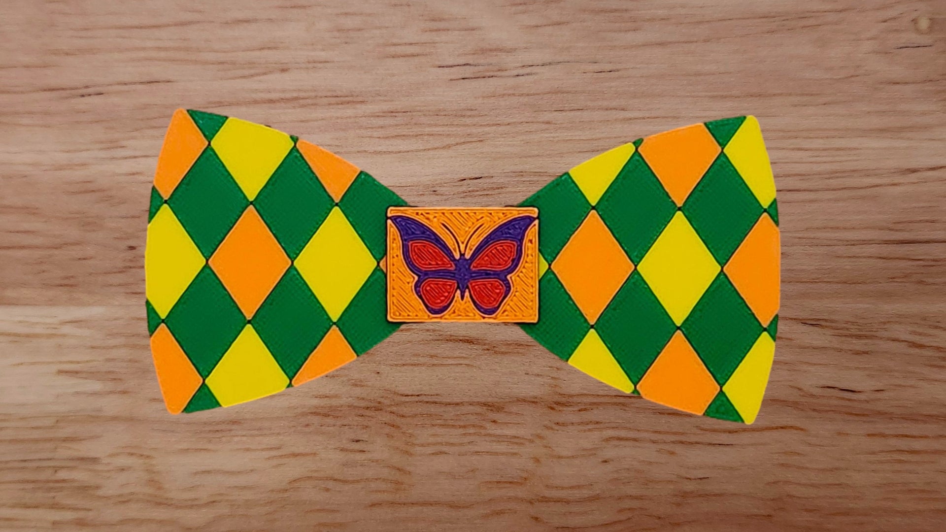 Butterfly Base with Harlequin Back
