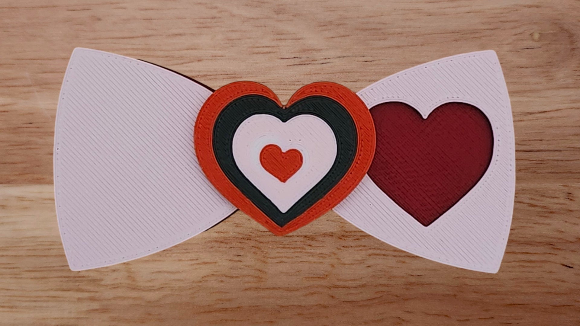 Fancy Heart Base with Heart Hole Brim and Solid back