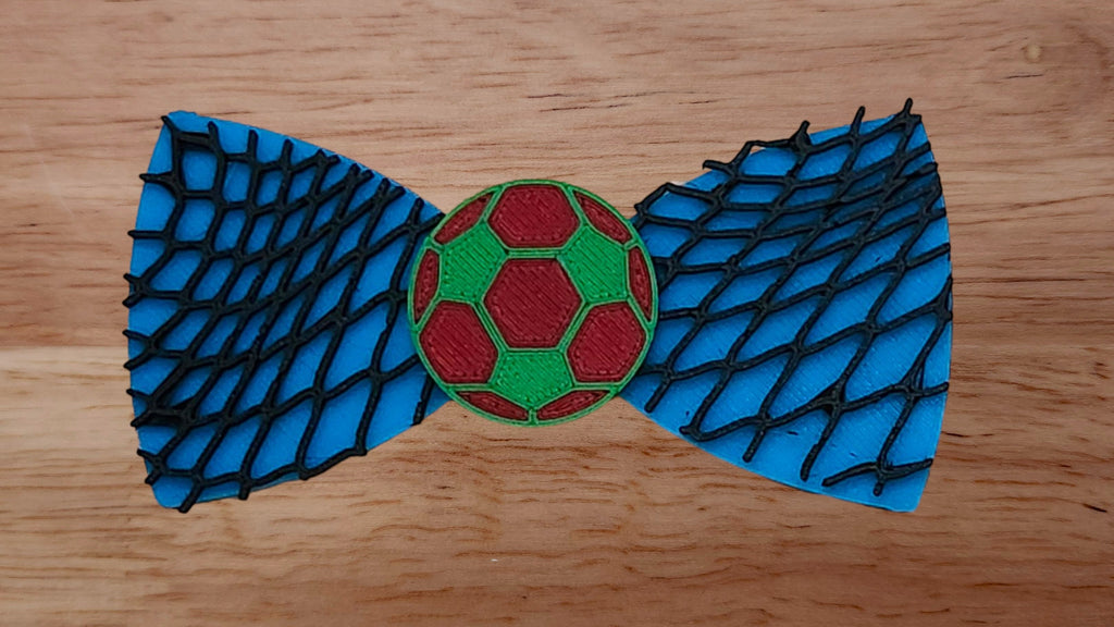 Soccer Ball Base with Net Brim and Solid Back (Flip side of Soccer/Football Field Back)