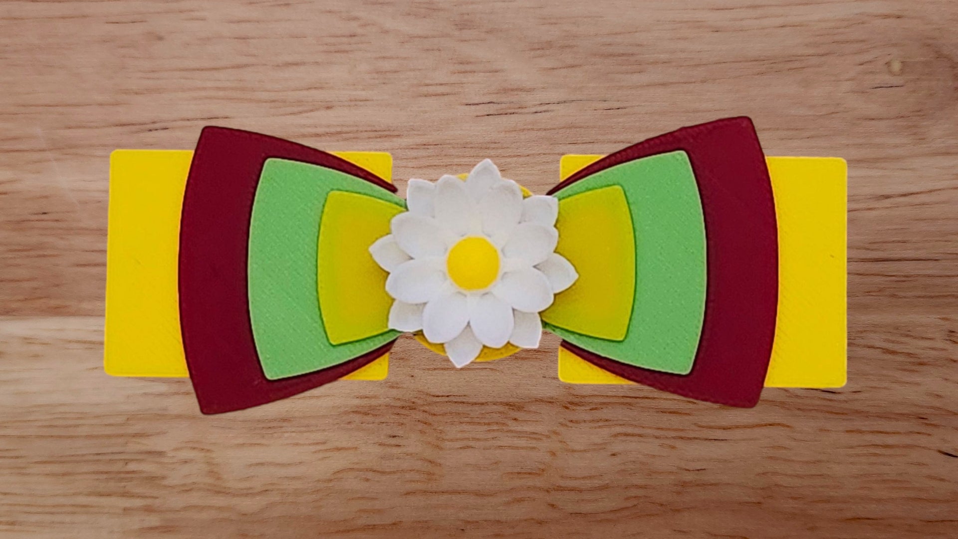 Lotus 3D Base with Bow Tie Stack Brim and Graham Cracker/Rectangle Brim (Flip side)