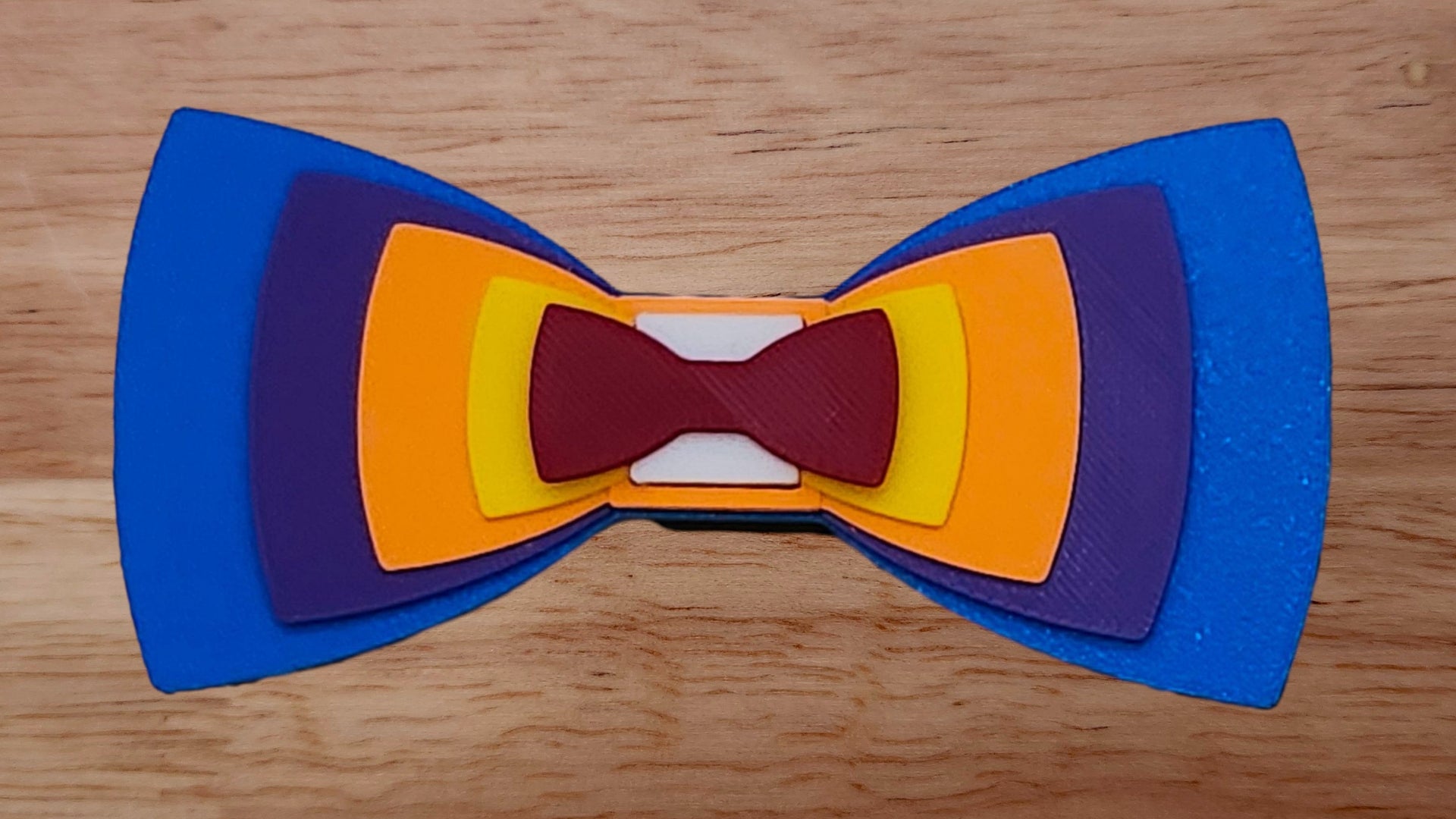 Mini Bow Tie Base with Bow Tie Stack Brim and Solid Back