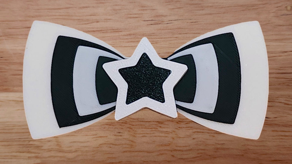 Star Base with Bow Tie Stack Brim and Solid Back