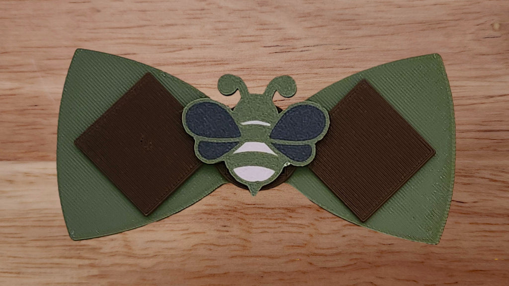 Bee Base with Chocolate/Rhombus Brim and Solid Back