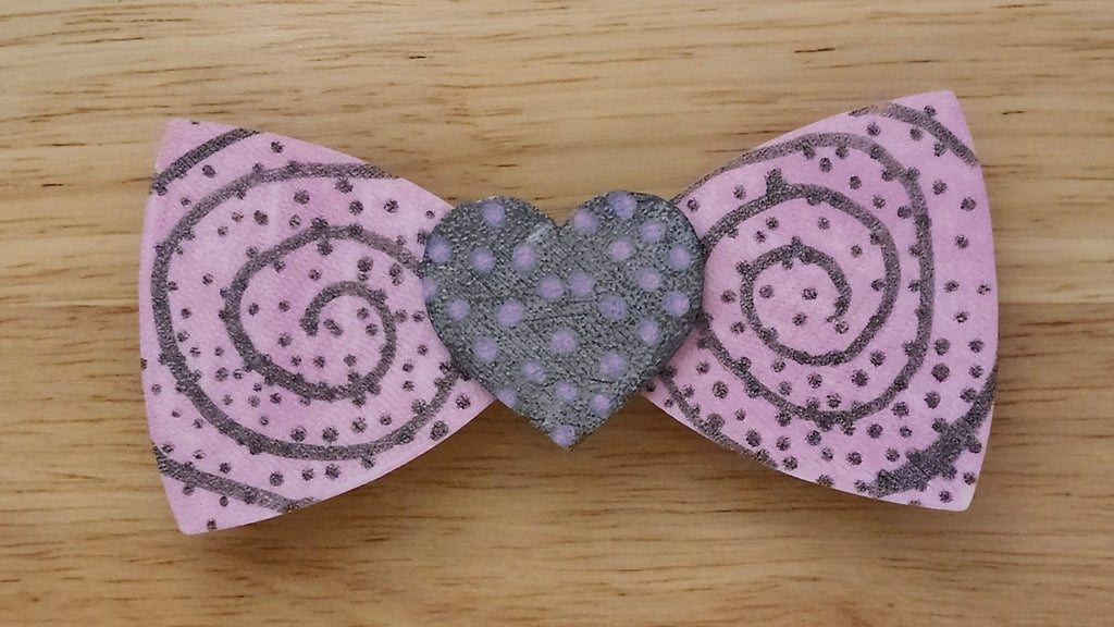 Bespoke It Yourself/Solid Heart Base and Bespoke It Yourself/Solid Back; Custom decorated to show example