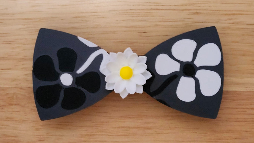 Lotus 3D Base with Opposite Flowers Back