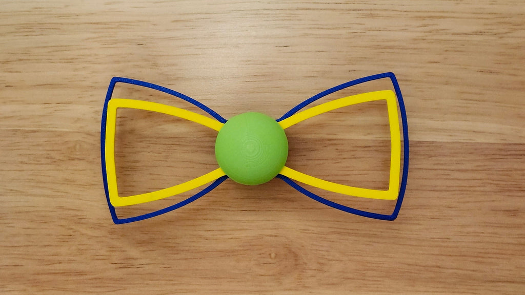 Bespoke It Yourself/Solid Round Base with Bow Tie Shaped Edge Brim Small and Bow Tie Shaped Edge Brim 