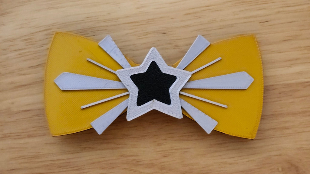 Star Base with Light Beam Brim and Solid Back