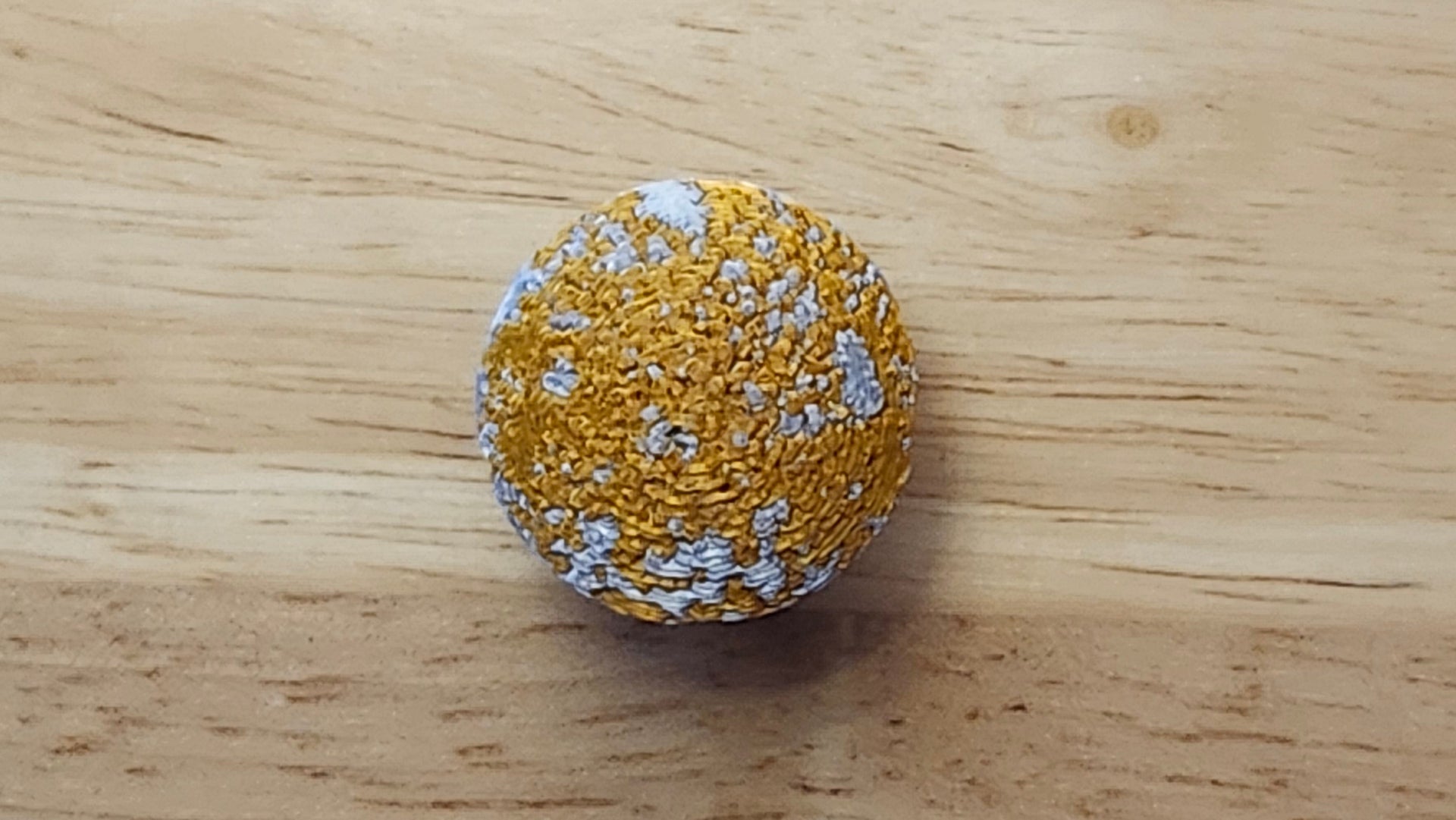 Moon Button Cover 3D printed for use as a bow tie, button cover, necklace, pin, hat pin, lapel pin and so much more.