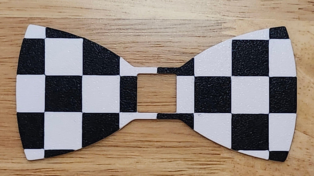 2 Tone Check Print Back